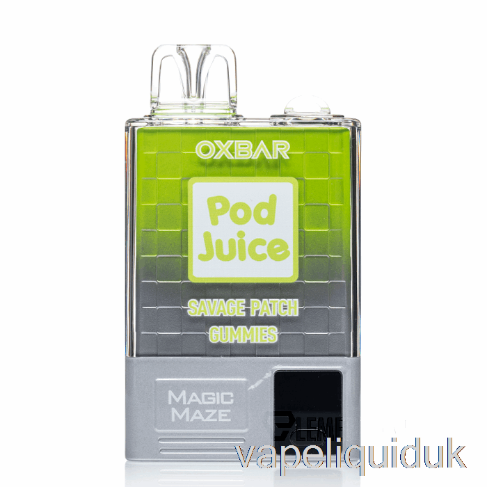 OXBAR Magic Maze Pro 10000 Disposable Savage Patch Gummies - Pod Juice Vape Liquid